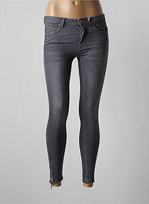 Jeans skinny taille basse taille basse gris ONLY femme