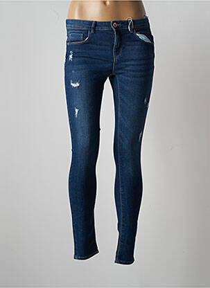 Jeans skinny stretch taille basse bleu ONLY femme
