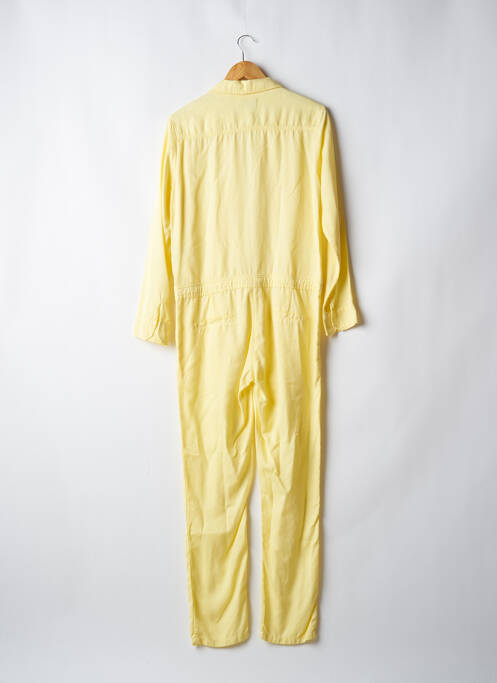 Combi-pantalon fermeture boutonnée sur le devant manches longues jaune ATELIER BOHÈME femme