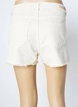Short fermeture zippée sous rabat boutonné taille normale beige ATELIER BOHÈME femme