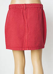 Jupe courte rouge ONLY pour femme seconde vue