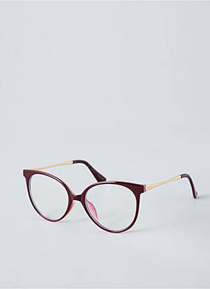 Lunettes de soleil rouge CHARLY THERAPY pour femme
