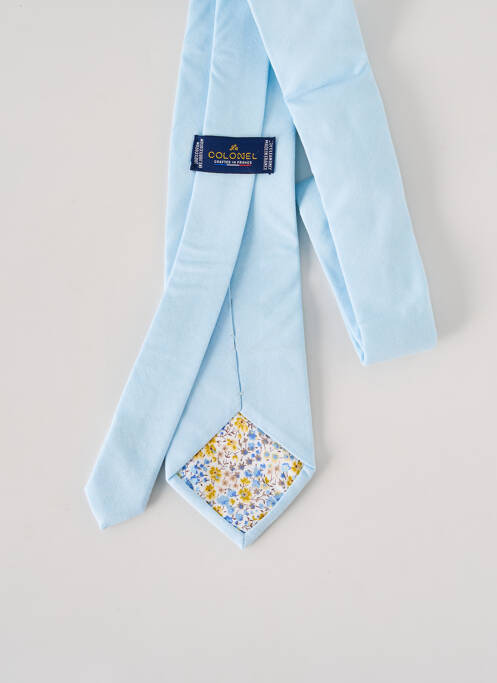 Cravate doublure bleu LE COLONEL homme