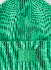 Bonnet vert ONLY pour femme seconde vue