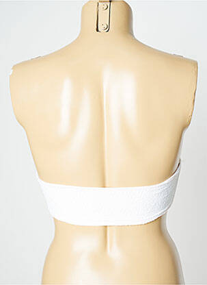Haut de maillot de bain stretch haut bandeau rose ONLY femme