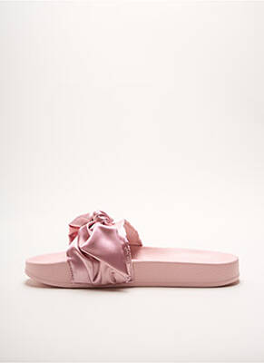 Mules/Sabots Tissage Satiné Rose Fenty Puma By Rihanna Femme
