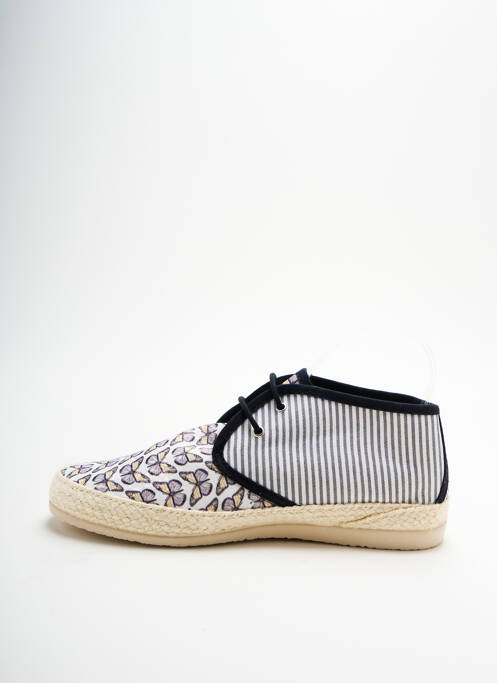 Espadrilles blanc SMILE pour femme