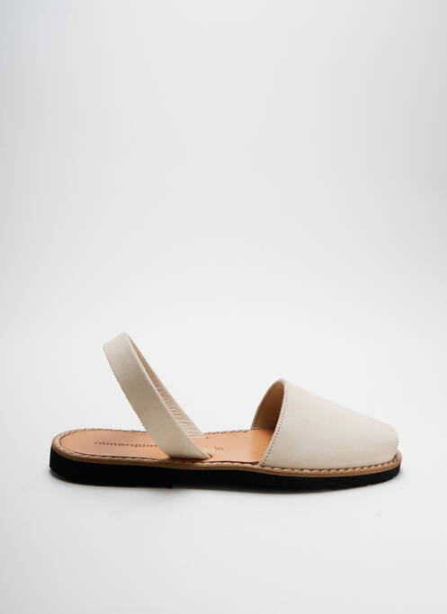 Sandales/Nu pieds beige MINORQUINES pour femme