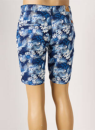 Bermuda tissage popeline taille normale bleu KNOWLEDGE COTTON APPAREL homme