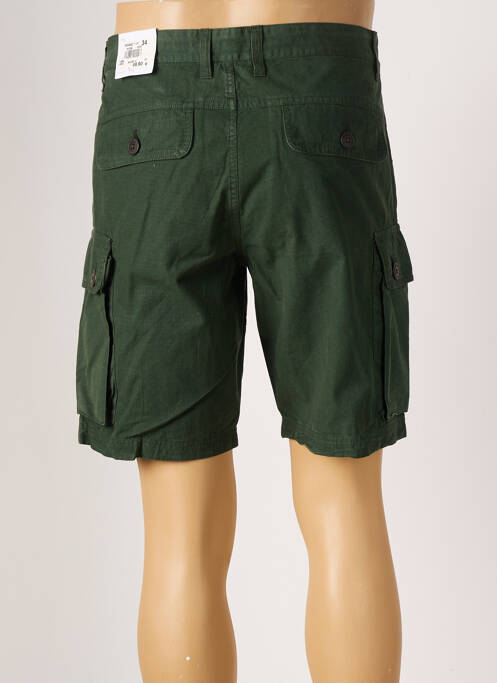 Bermuda vert KNOWLEDGE COTTON APPAREL pour homme