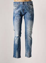 Jeans coupe slim slim taille normale bleu MELTIN'POT homme