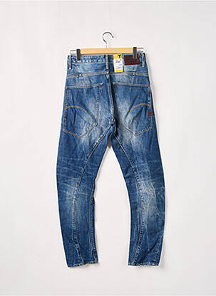 Jean coupe mom fermeture boutonnée sur le devant taille haute bleu G STAR homme