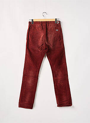 Pantalon droit tissage velours taille normale marron DIESEL homme