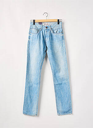 Jeans coupe droite bleu TEDDY SMITH pour homme