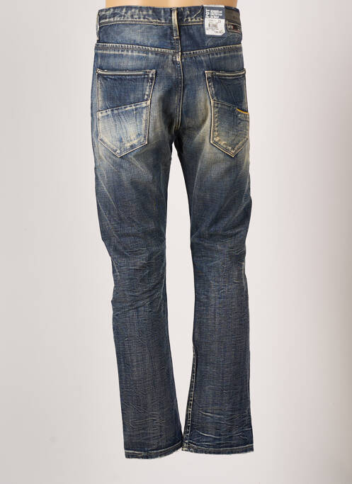 Jeans coupe droite bleu MELTIN'POT pour homme