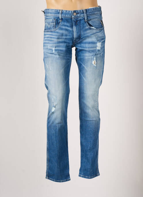 Jeans coupe slim bleu REPLAY pour homme