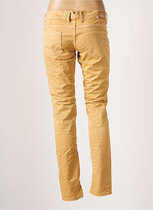 Pantalon slim taille normale taille normale beige PLEASE femme