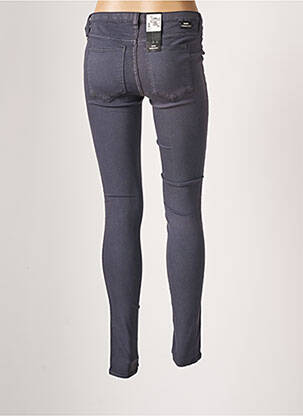 Pantalon slim skinny taille normale gris DR DENIM femme