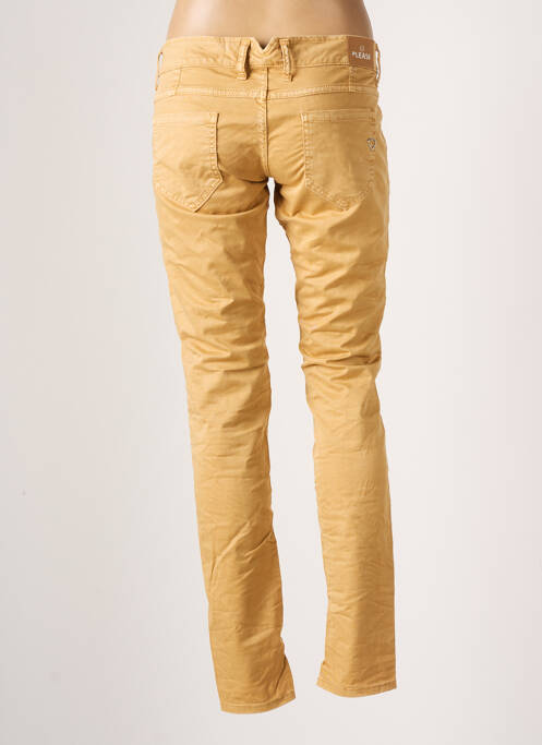 Pantalon slim beige PLEASE pour femme
