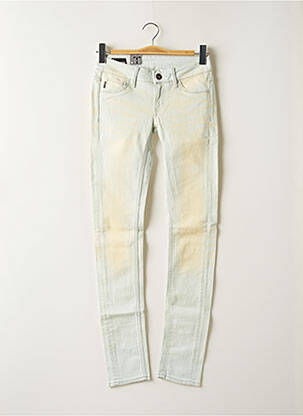 Jeans coupe slim slim taille basse bleu G STAR femme