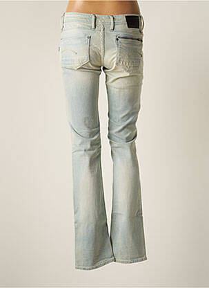 Jeans coupe droite stretch taille basse bleu G STAR femme