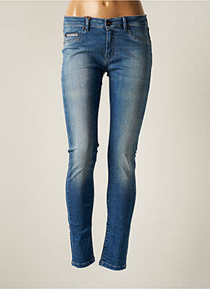 Jeans coupe slim slim taille basse bleu DN.SIXTY SEVEN femme