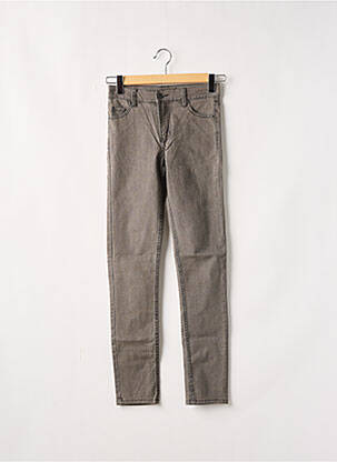 Jeans coupe slim slim taille normale gris CHEAP MONDAY femme