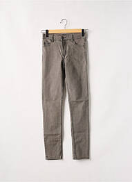 Jeans coupe slim slim taille normale gris CHEAP MONDAY femme