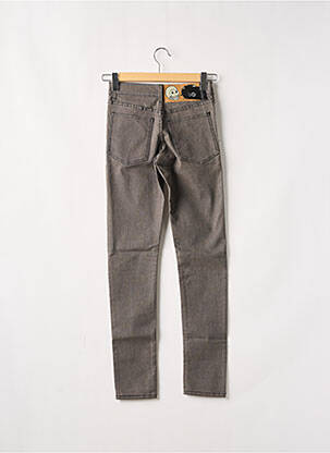 Jeans coupe slim slim taille normale gris CHEAP MONDAY femme