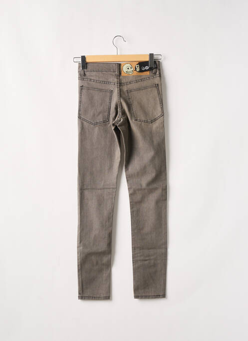 Jeans coupe slim gris CHEAP MONDAY pour femme