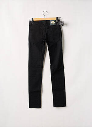 Jeans coupe slim broderie rivets taille normale noir CHEAP MONDAY femme
