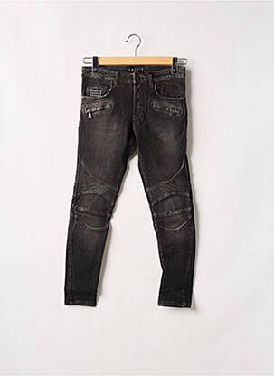 Jeans coupe slim slim taille normale gris UNIQUE DNM homme