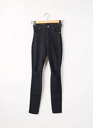 Jeans skinny taille haute taille haute noir DR DENIM femme