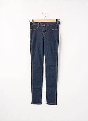 Jeans skinny tissage brut taille basse bleu DR DENIM femme
