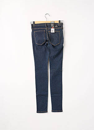 Jeans skinny tissage brut taille basse bleu DR DENIM femme