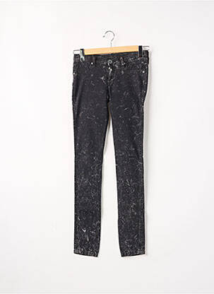 Jeans skinny stretch taille basse gris DR DENIM femme