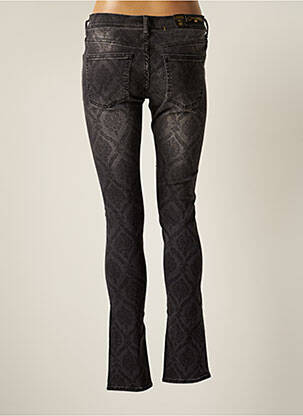 Jeans coupe slim slim taille basse noir CIMARRON femme
