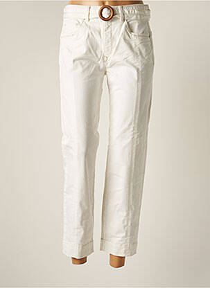 Pantalon 7/8 blanc SALSA pour femme