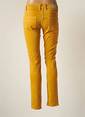 Pantalon slim jaune PLEASE pour femme seconde vue