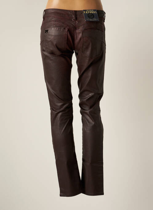 Pantalon slim rouge KAPORAL pour femme