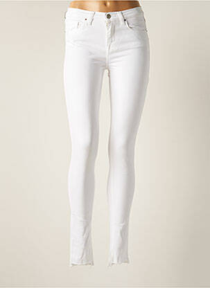 Pantalon slim skinny taille normale blanc LTB femme