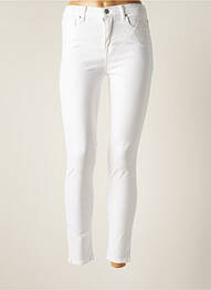 Pantalon slim stretch taille normale blanc LTB femme