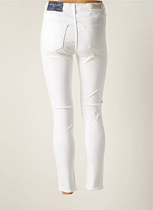 Pantalon slim stretch taille normale blanc LTB femme