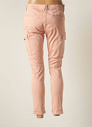 Pantalon cargo slim taille normale rose TEDDY SMITH femme