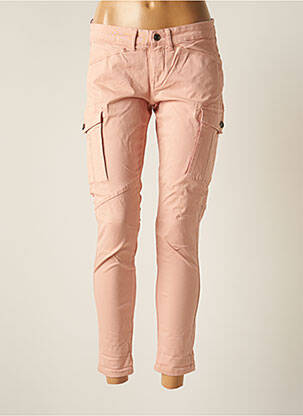 Pantalon cargo rose TEDDY SMITH pour femme
