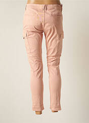 Pantalon cargo rose TEDDY SMITH pour femme seconde vue