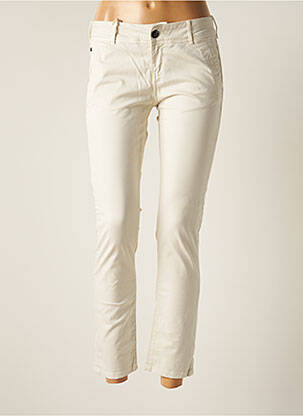 Pantalon chino blanc DONOVAN pour femme