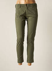 Pantalon chino vert TEDDY SMITH pour femme seconde vue
