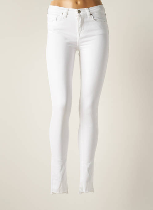 Pantalon slim skinny taille normale blanc LTB femme