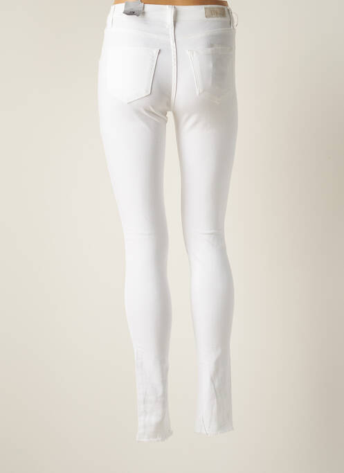 Pantalon slim skinny taille normale blanc LTB femme